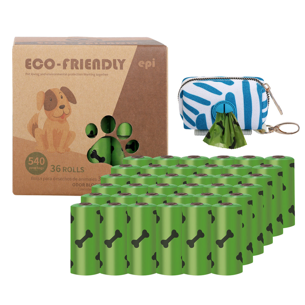 EPI Eco-friendly Dog Poop Pick-up Bag & Dispenser