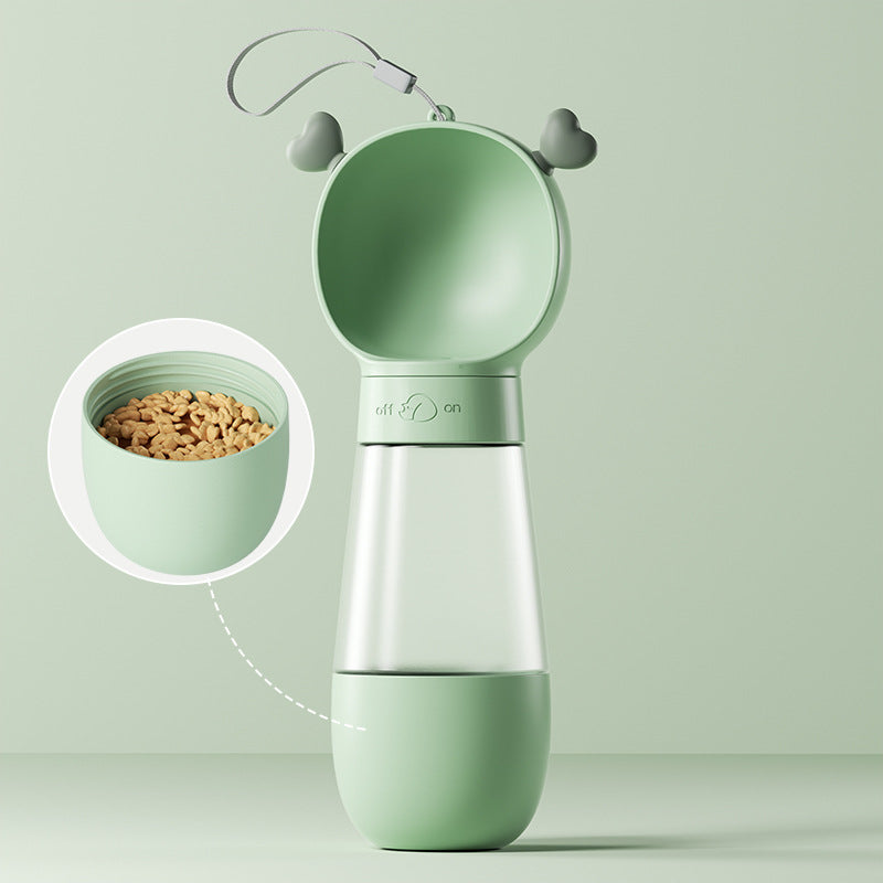 Stylish Portable Dog Water and Food Dispenser