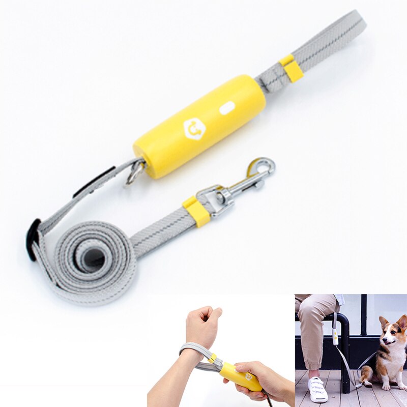 Anti-Lost Elastic Dog Leash with ABS Handle