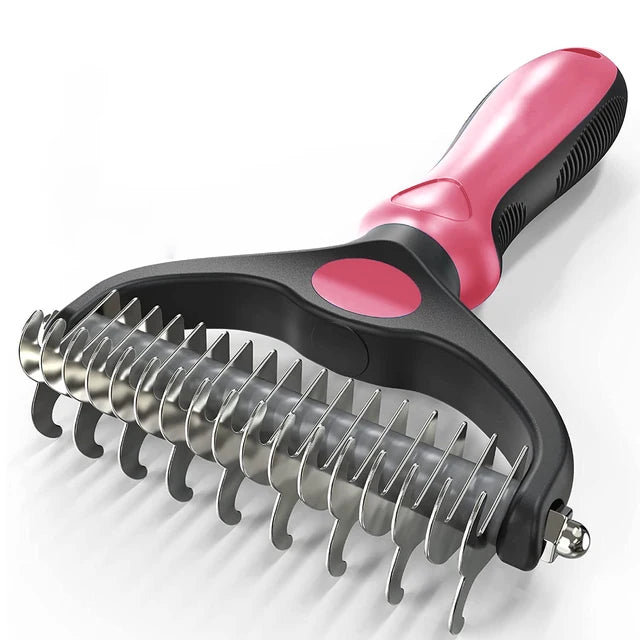 Dog & Cat Pet Hair Remover Brush Grooming Comb