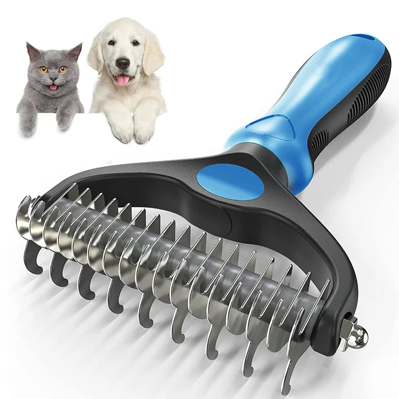 Dog & Cat Pet Hair Remover Brush Grooming Comb