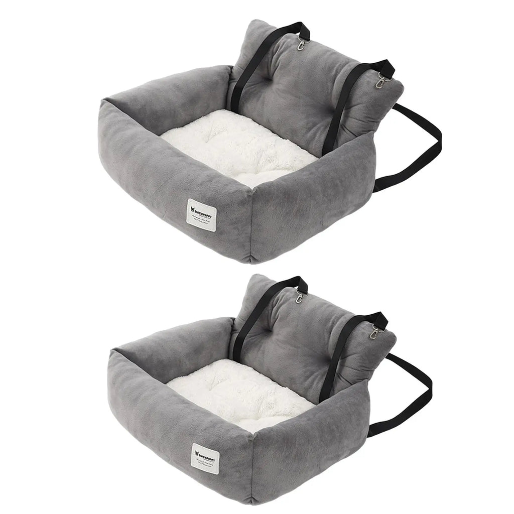 Dog Car SUV Seat Puppy Bed with Adjustable Fixed Strap