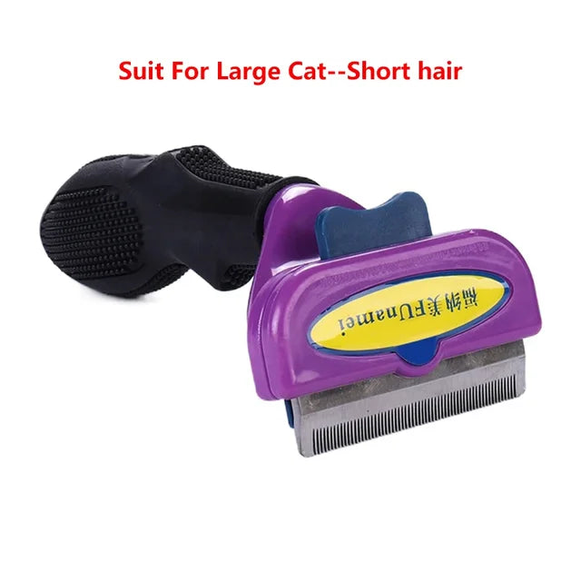 Dense-Toothed Cats and Dogs Pet Shedding & Massage Comb