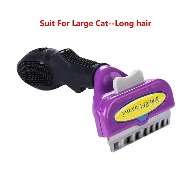 Dense-Toothed Cats and Dogs Pet Shedding & Massage Comb