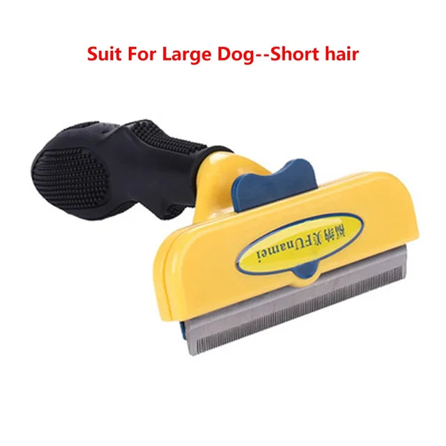 Dense-Toothed Cats and Dogs Pet Shedding & Massage Comb