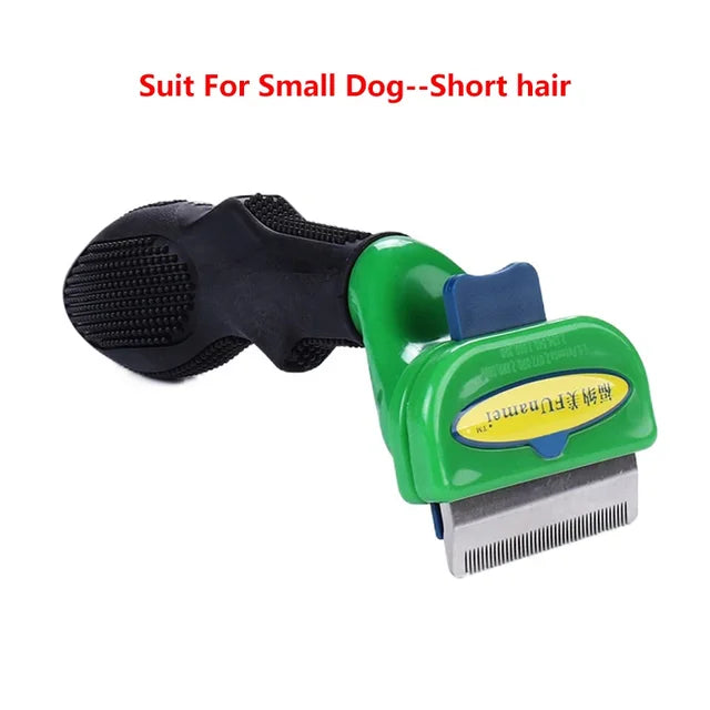 Dense-Toothed Cats and Dogs Pet Shedding & Massage Comb