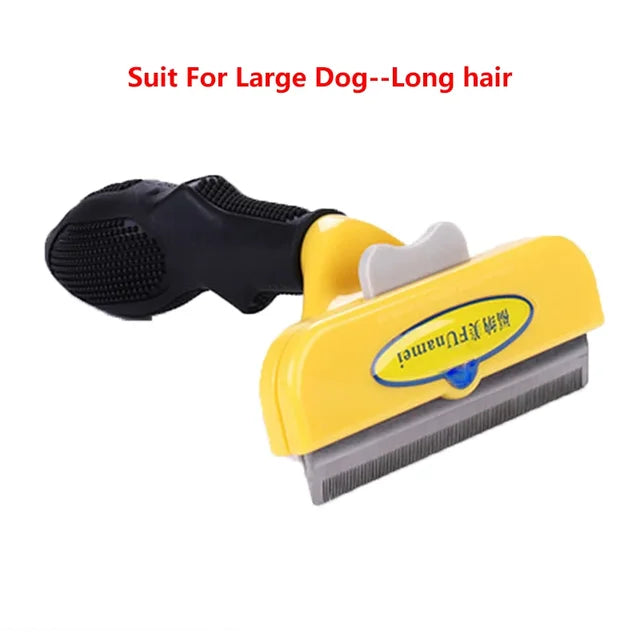 Dense-Toothed Cats and Dogs Pet Shedding & Massage Comb