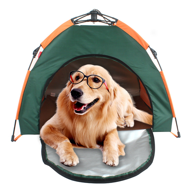 Outdoor Automatic Foldable Pet Tent - Waterproof Dog & Cat House