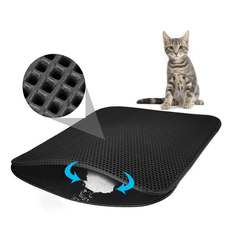 Waterproof EVA Double Layer Cat Litter Mat