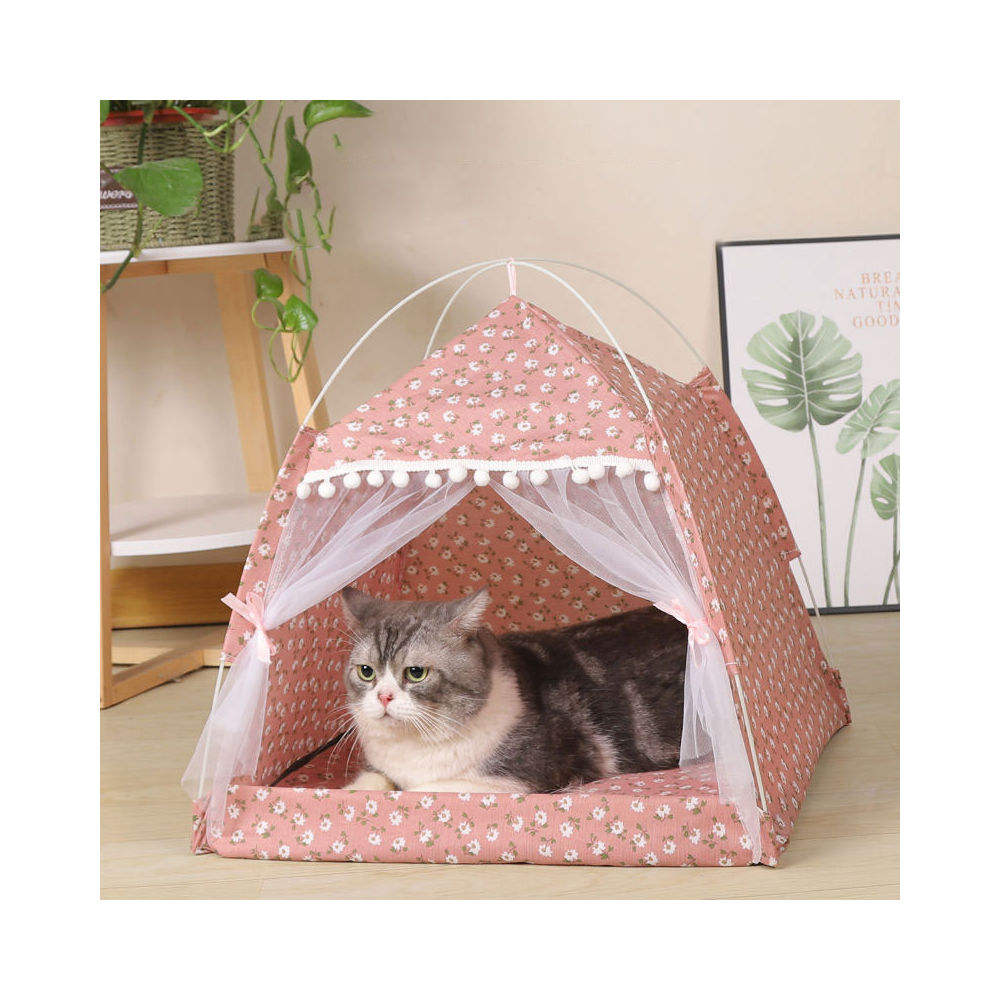 Cozy Pet Teepee Indoor Tent Bed for Dogs & Cats