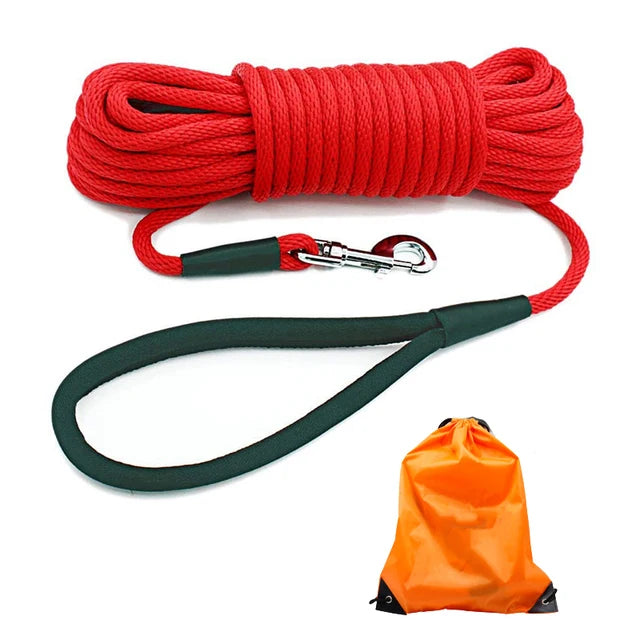 Long Training Tie Out Dog Leash