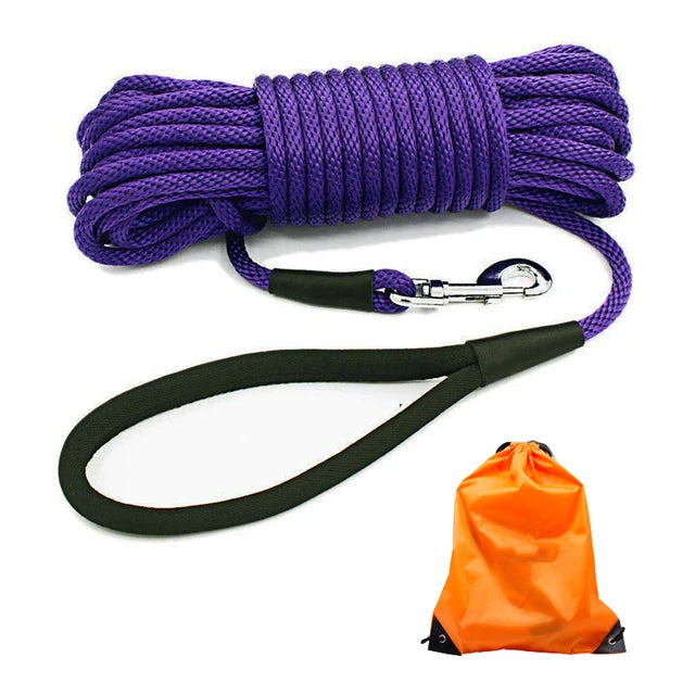 Long Training Tie Out Dog Leash