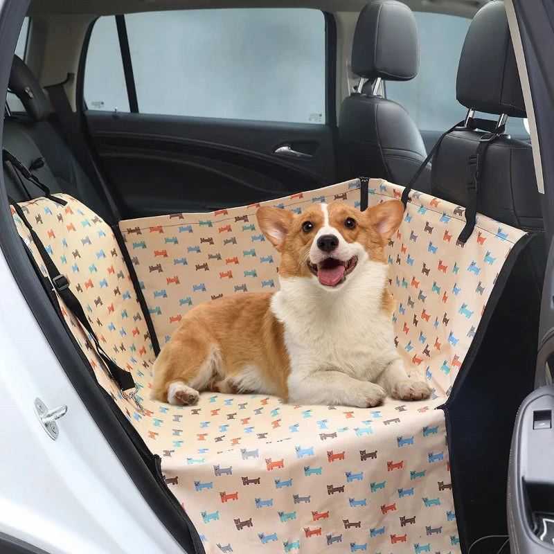 Waterproof Dog Car Seat Rear Seat Hammock Protector