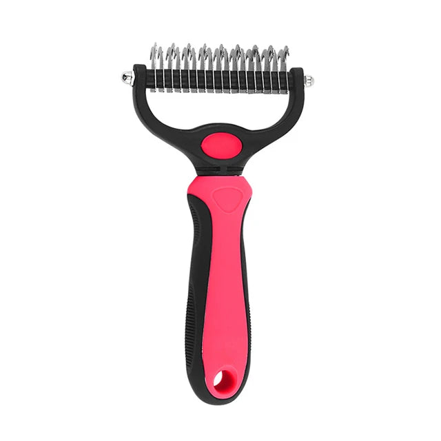 Professional Pet Deshedding & Knot Cutter Brush